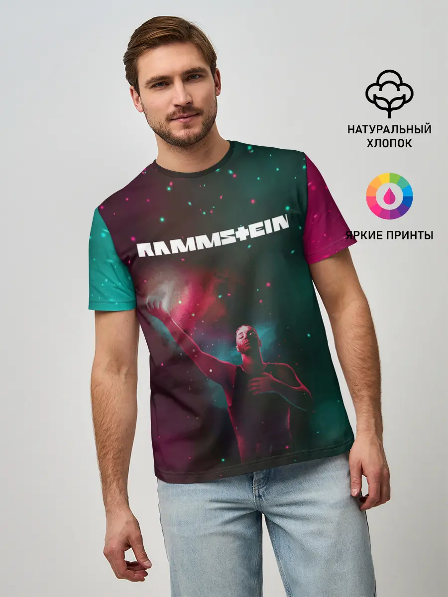 Мужская базовая футболка / RAMMSTEIN | РАМШТАЙН