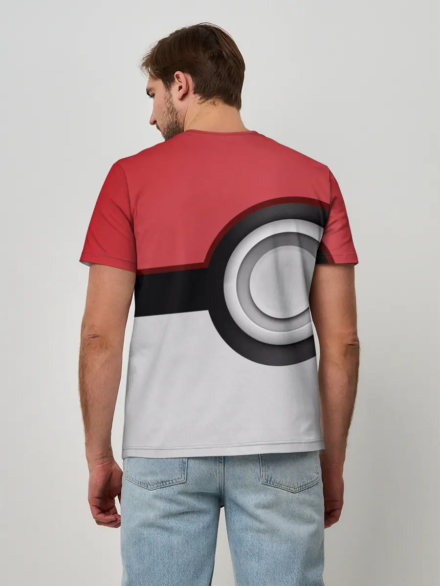 Мужская базовая футболка / Pokemon GO