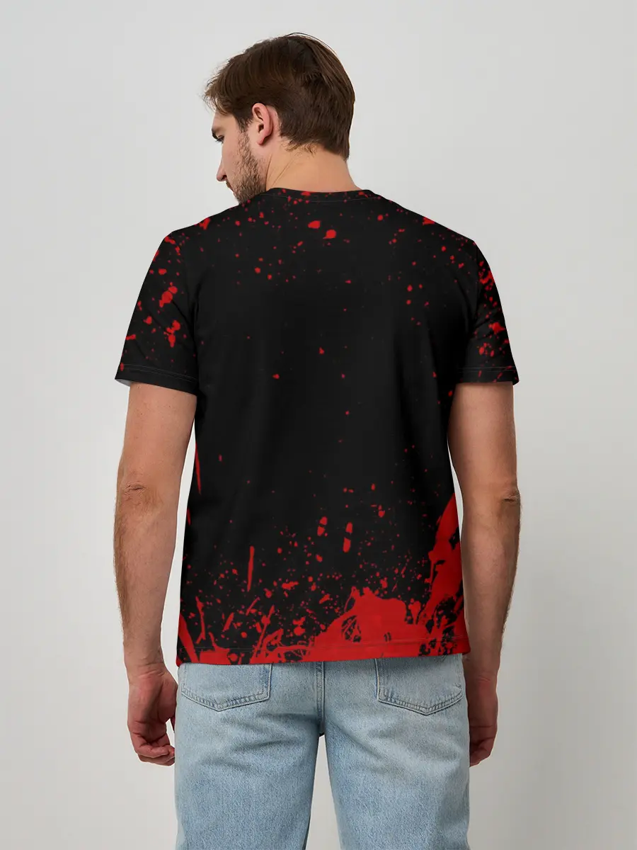 Мужская базовая футболка / Goblin Slayer stains