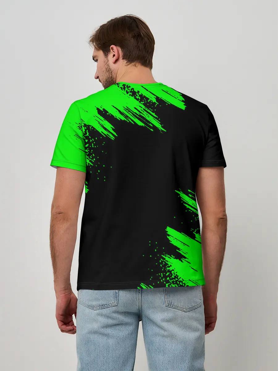 Мужская базовая футболка / MINECRAFT CREEPER