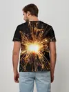 Мужская базовая футболка / фейерверк души