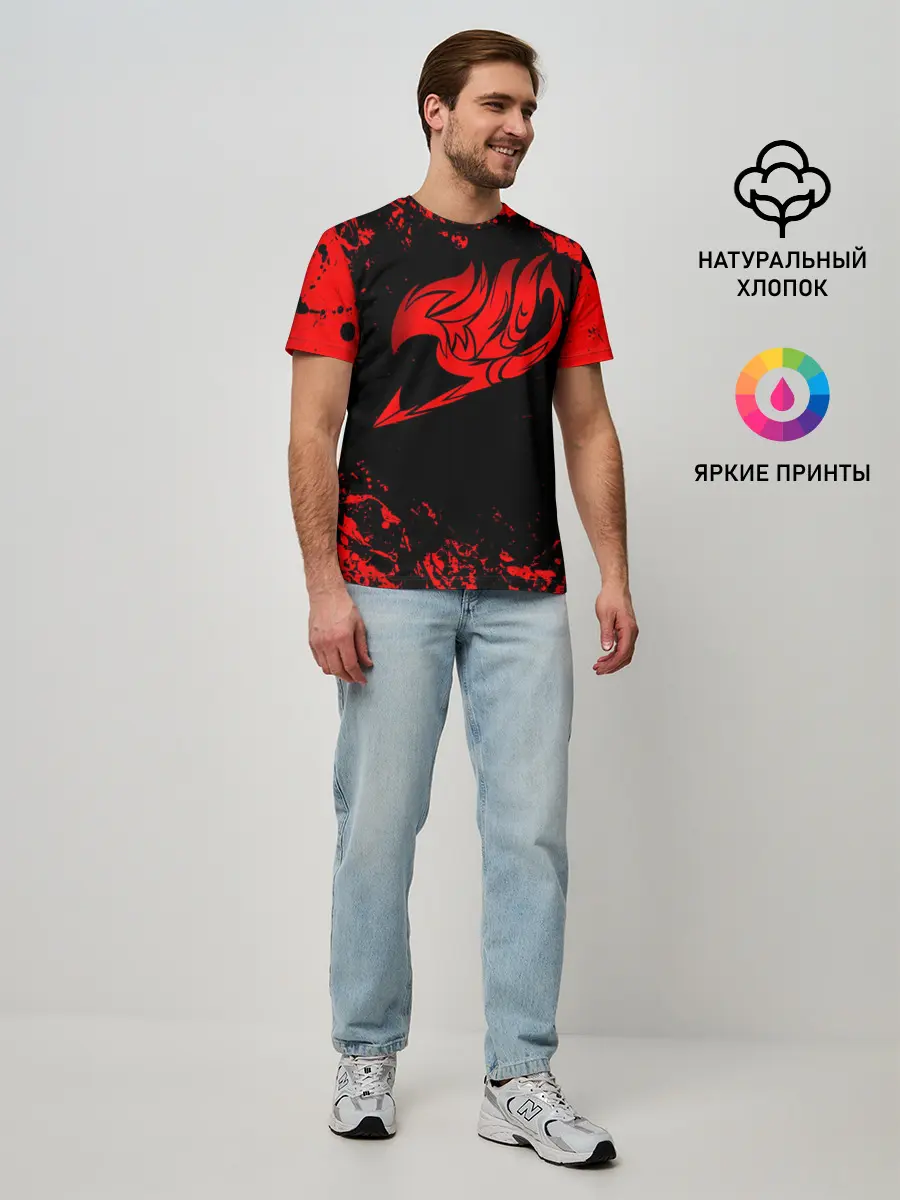 Мужская базовая футболка / Fairy Tail