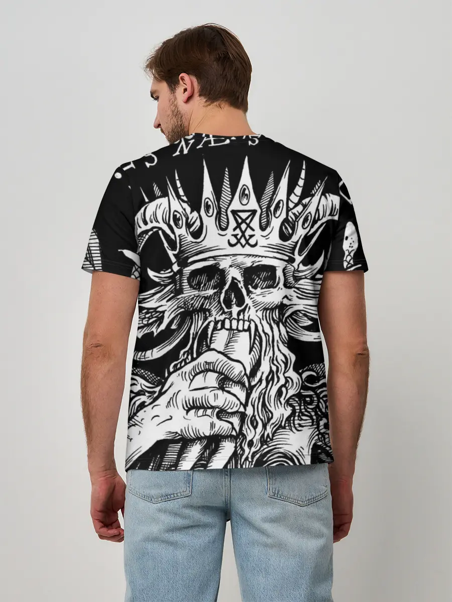 Мужская базовая футболка / Монстр