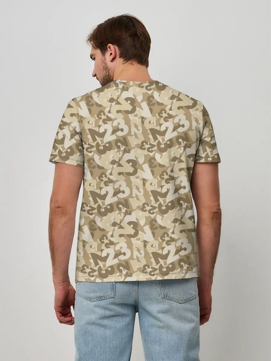 Мужская базовая футболка / 23 февраля