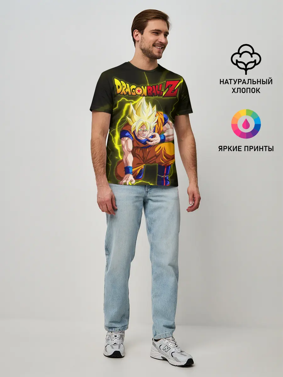 Мужская базовая футболка / Dragon Ball