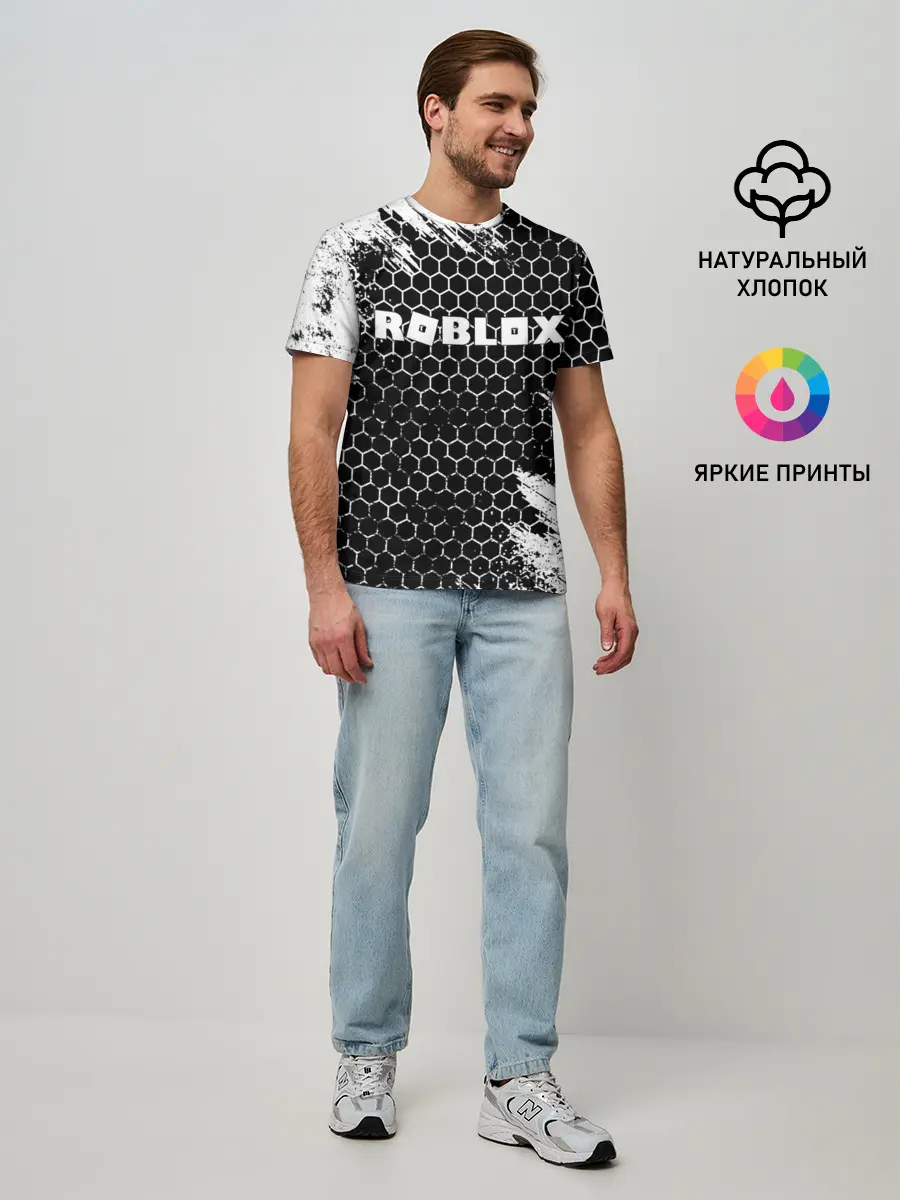 Мужская базовая футболка / ROBLOX