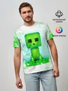 Мужская базовая футболка / MINECRAFT CREEPER