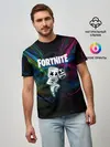 Мужская базовая футболка / Fortnite x Marshmallow.
