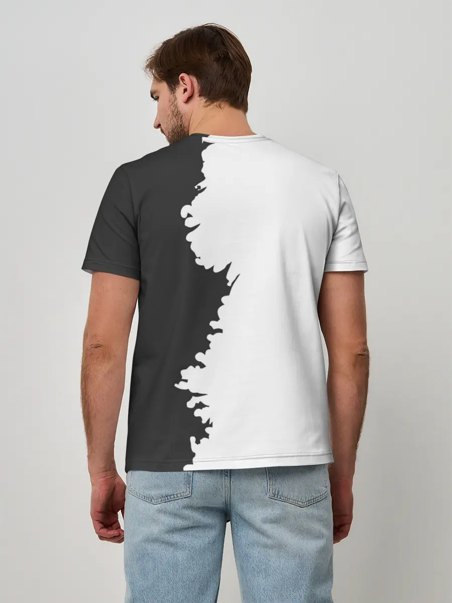 Мужская базовая футболка / абстракция Фейри Тейл