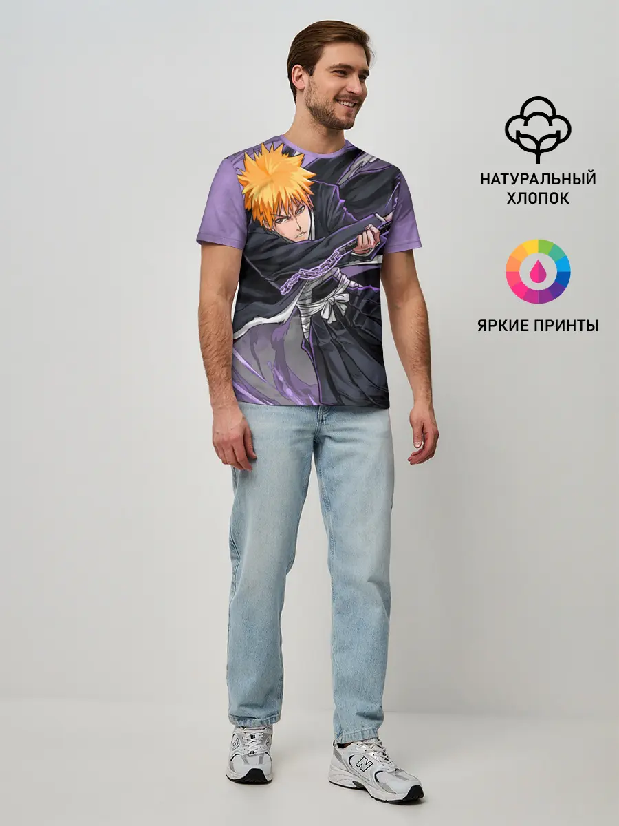 Мужская базовая футболка / ИЧИГО