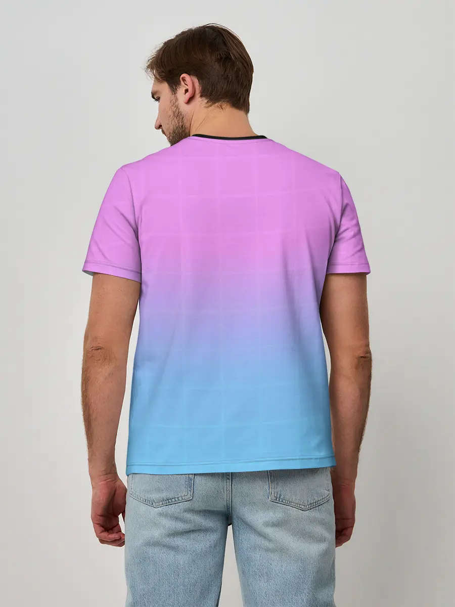 Мужская базовая футболка / Anime girl with sword