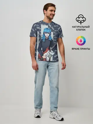 Мужская базовая футболка / Sally Face