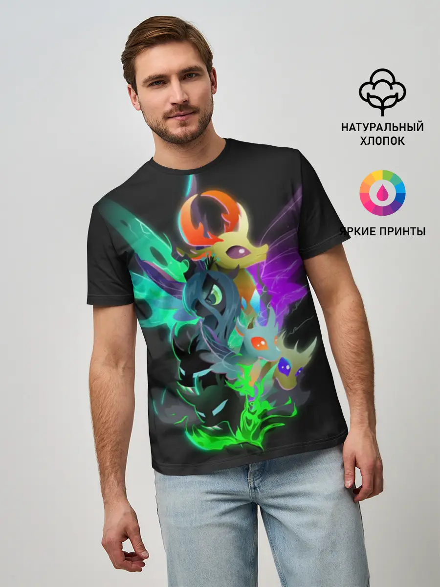 Мужская базовая футболка / My little pony