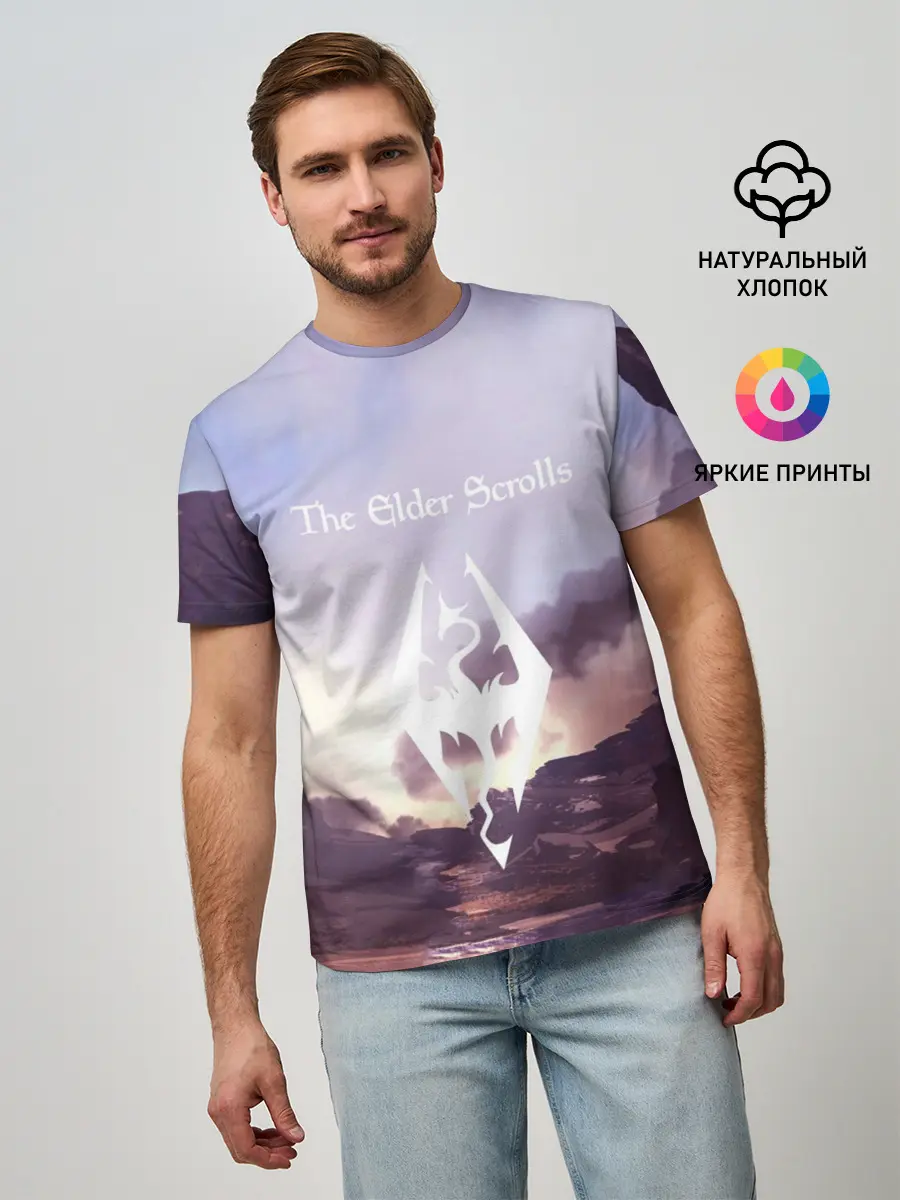 Мужская базовая футболка / THE ELDER SCROLLS