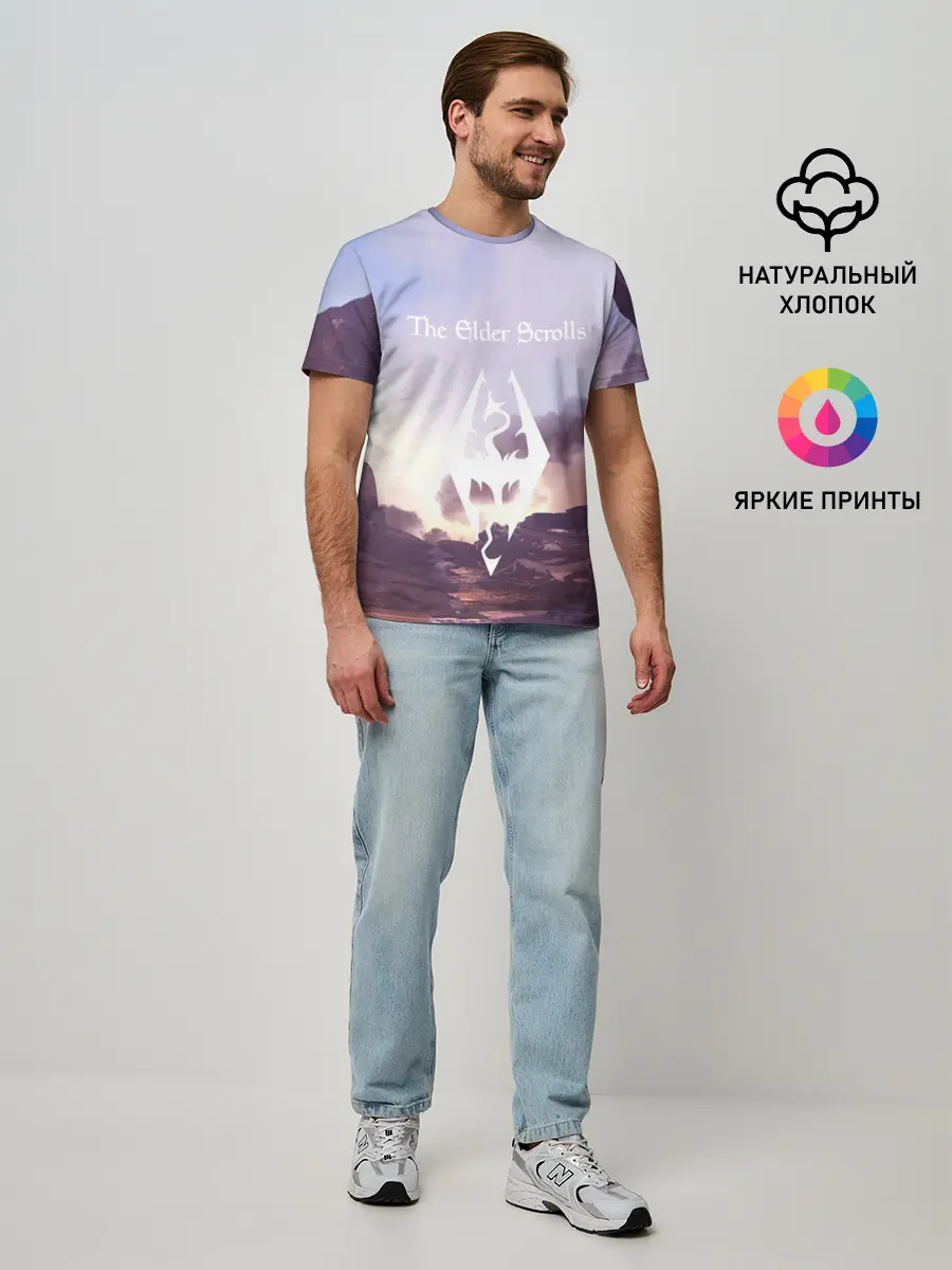 Мужская базовая футболка / THE ELDER SCROLLS