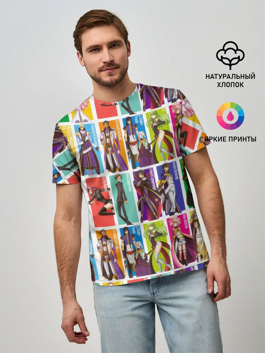 Мужская базовая футболка / Code Geass_5