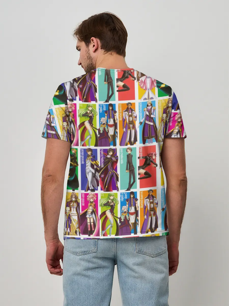 Мужская базовая футболка / Code Geass_5