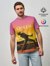 Мужская базовая футболка / Queen | Freddie Mercury