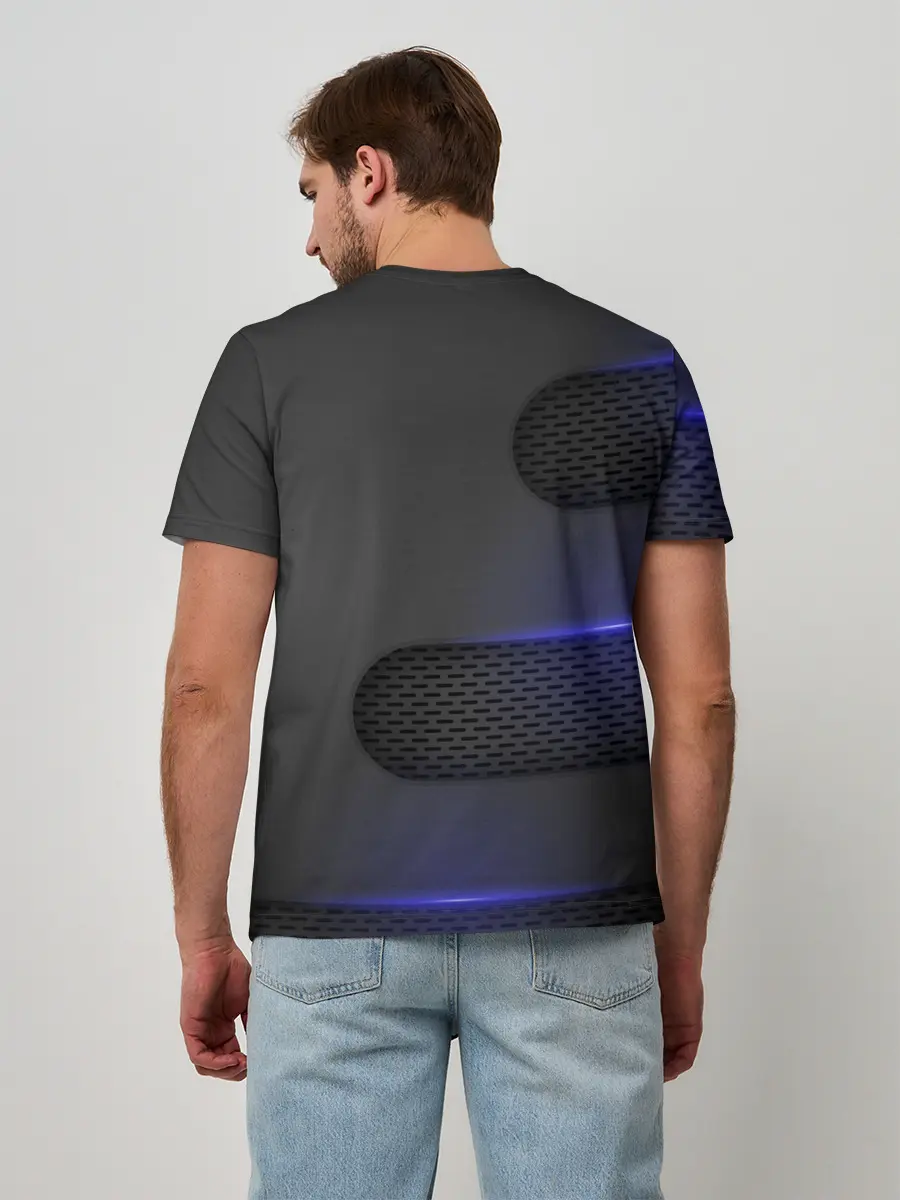 Мужская базовая футболка / SUBARU