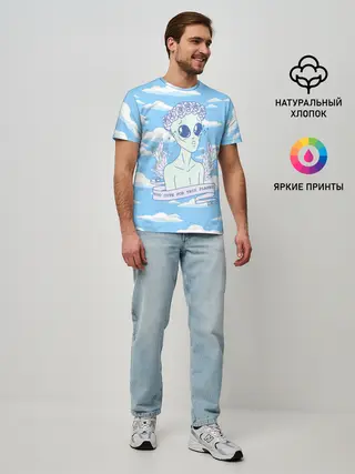 Мужская базовая футболка / Слишком Милый