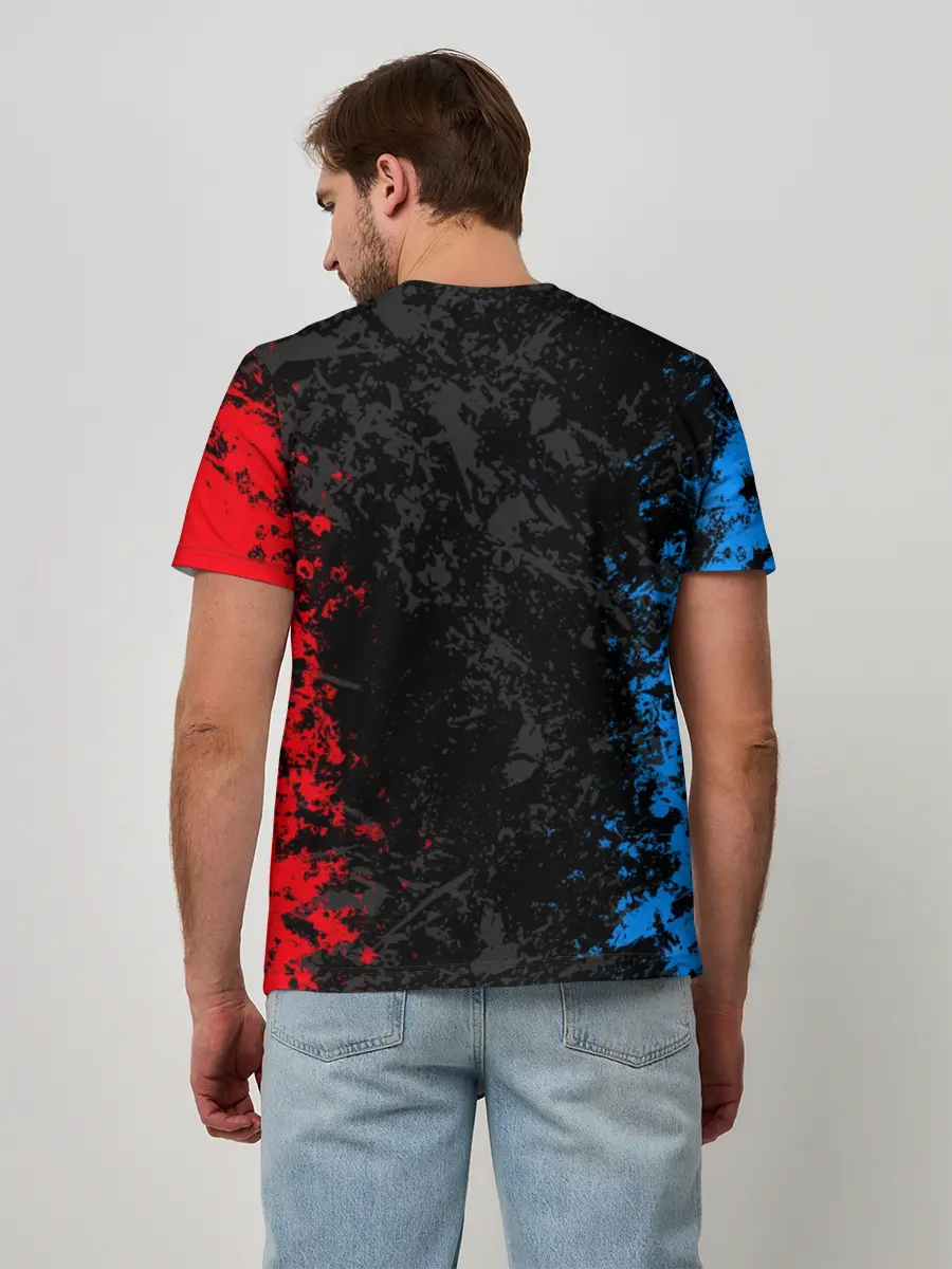 Мужская базовая футболка / TEAM FORTRESS 2 RED VS BLUE