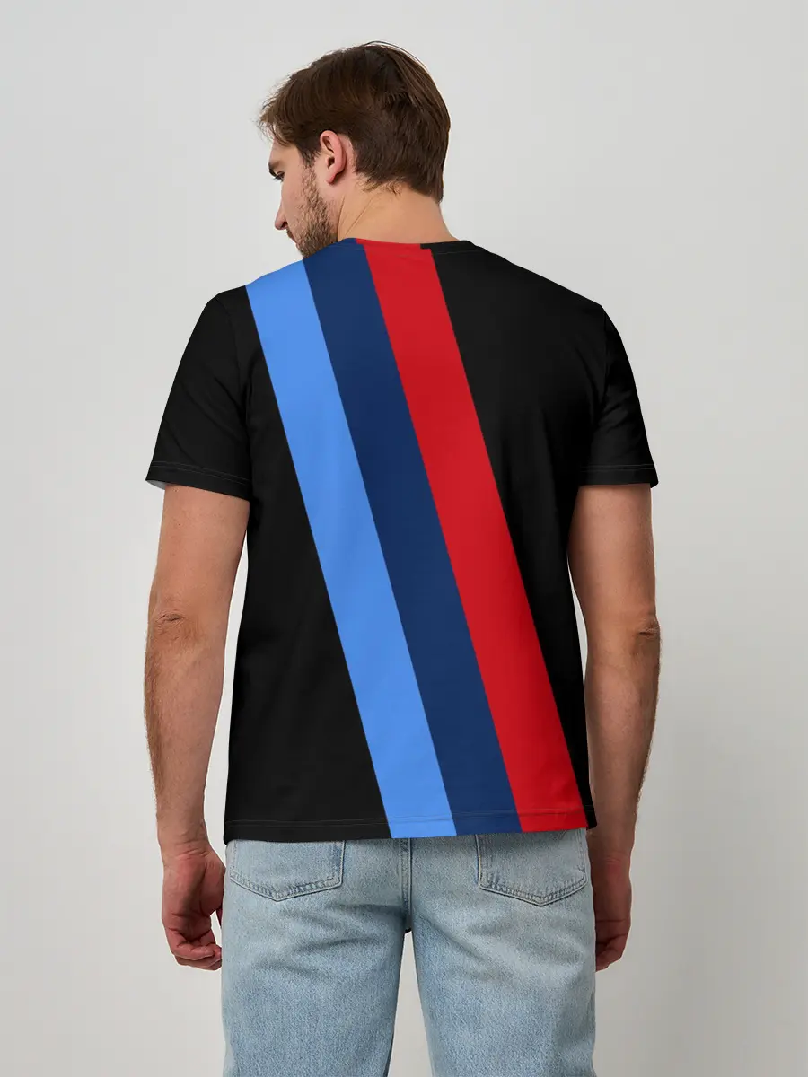 Мужская базовая футболка / BMW 2021 M SPORT / БМВ М СПОРТ