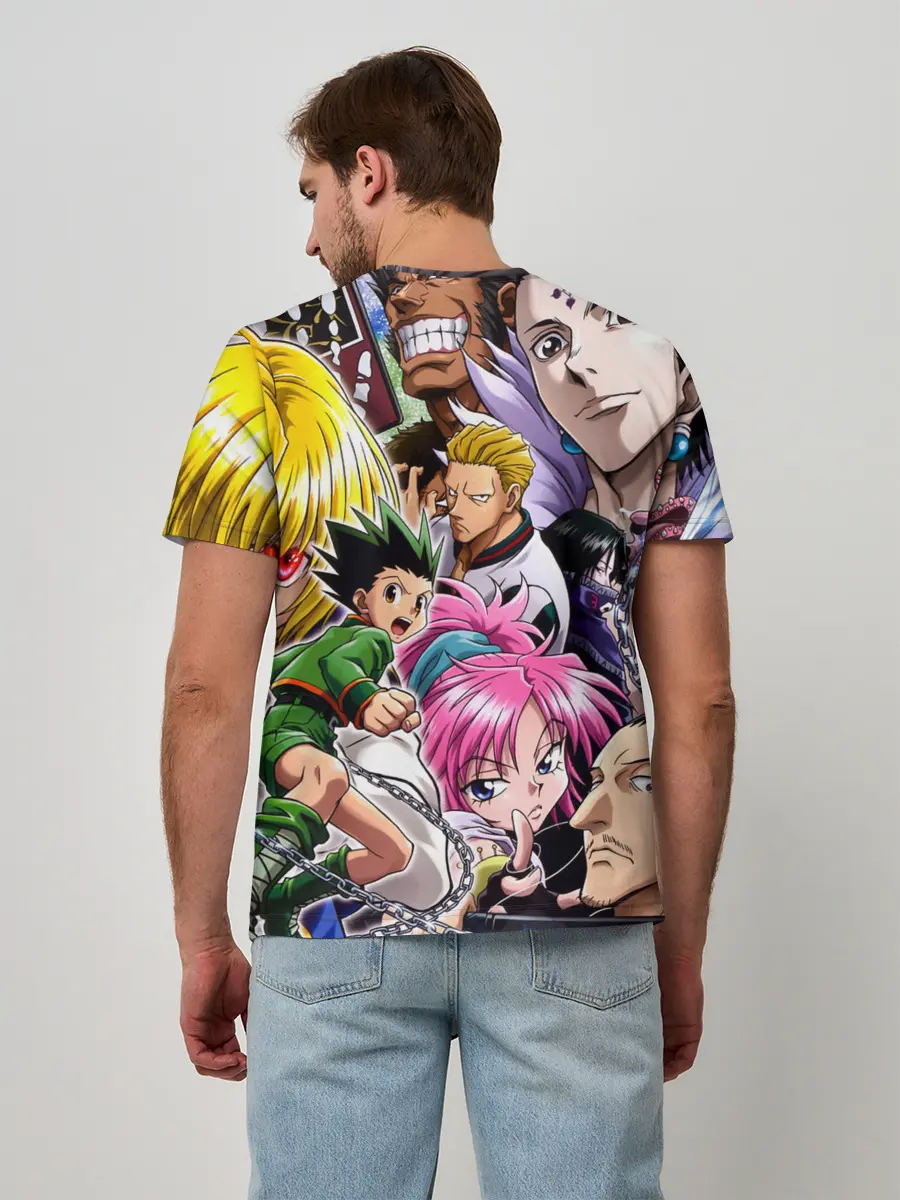 Мужская базовая футболка / МНого персонажей