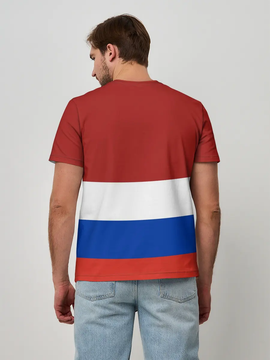 Мужская базовая футболка / СССР - Россия
