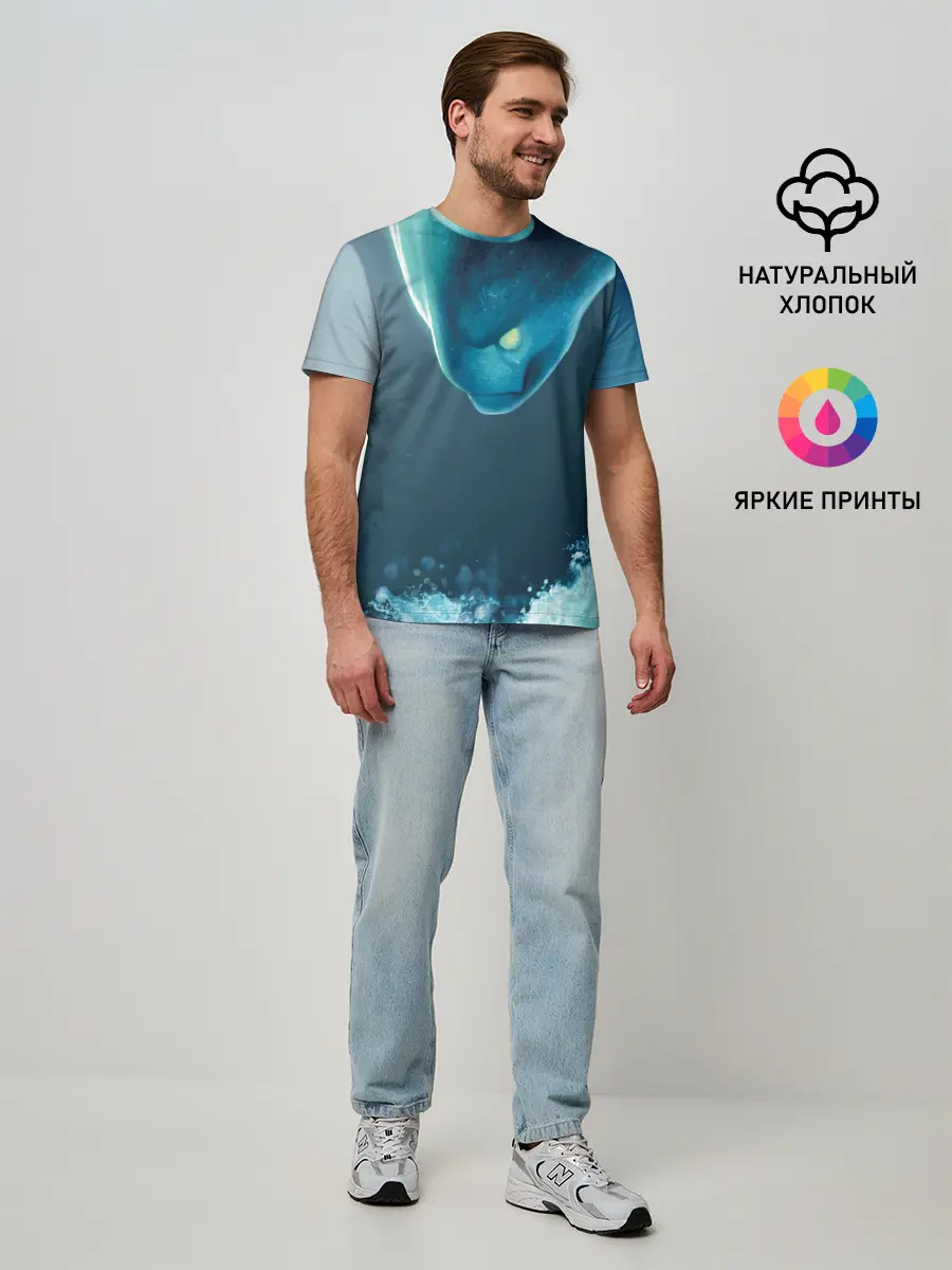 Мужская базовая футболка / DOTA 2 Morphling