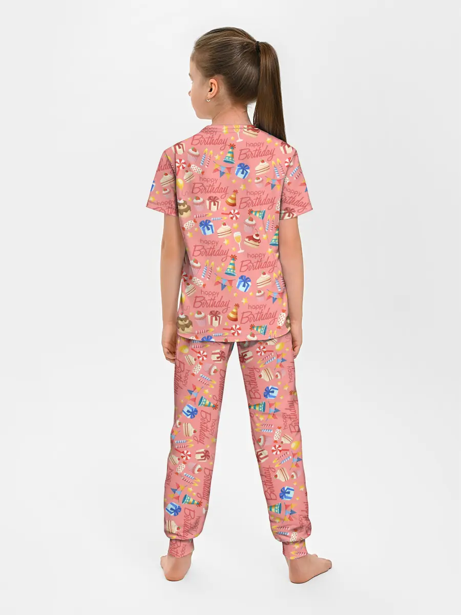 Детская пижама с брюками / Happy Birthday
