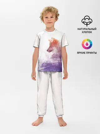 Детская пижама с брюками / ВОЛК