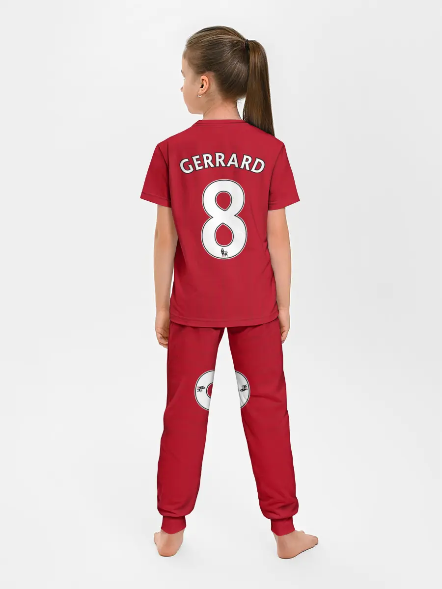 Детская пижама с брюками / Джеррард Ливерпуль ретро