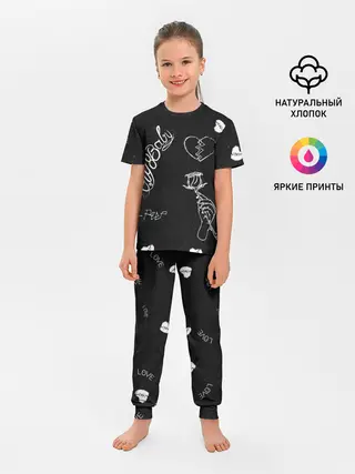 Детская пижама с брюками / LIl Peep