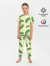 Детская пижама с брюками / Огурчики