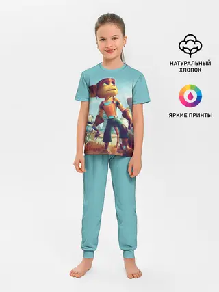 Детская пижама с брюками / Ratchet and Clank