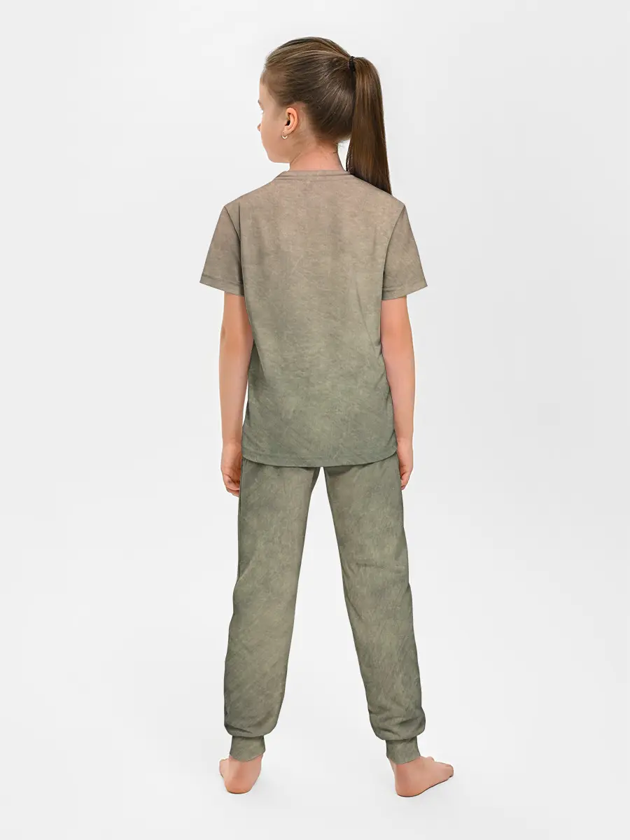 Детская пижама с брюками / Пейзаж