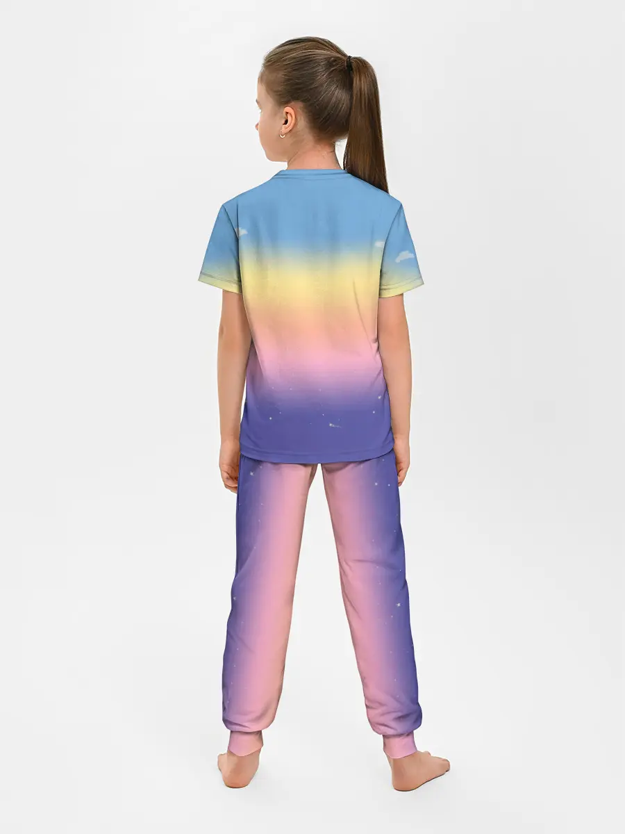 Детская пижама с брюками / Animal crossing world