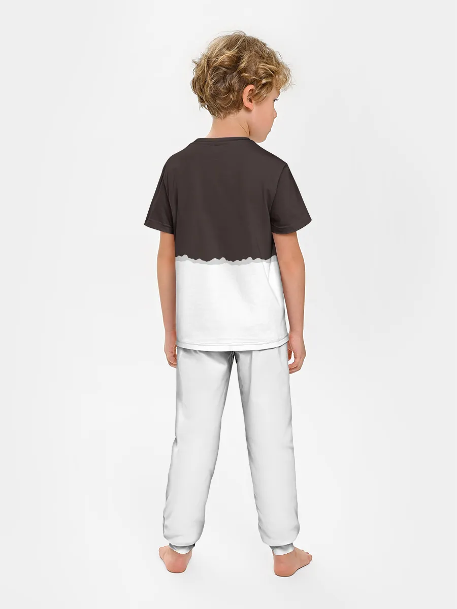 Детская пижама с брюками / Снегурка