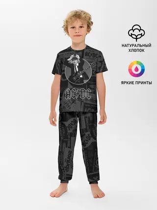 Детская пижама с брюками / AC/DC