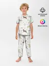Детская пижама с брюками / Рисунок домашних любимцев
