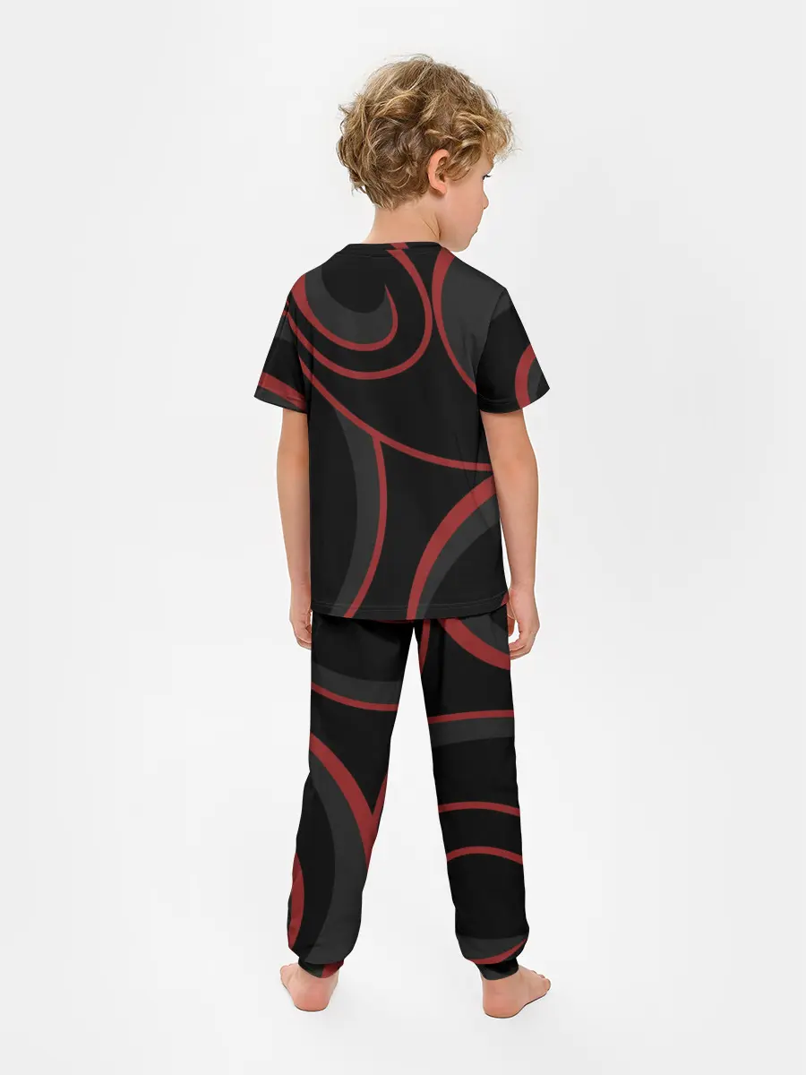 Детская пижама с брюками / Хеллоуинская тыква-хання