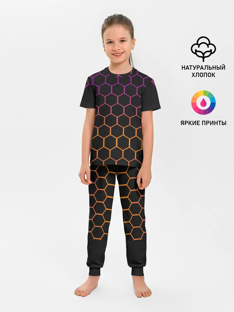 Детская пижама с брюками / CS:GO Электрический улей