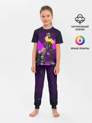 Детская пижама с брюками / Valorant