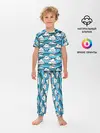 Детская пижама с брюками / КИМОНО ТАНДЖИРО