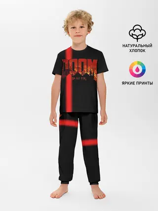 Детская пижама с брюками / Doom | Rip and Tear