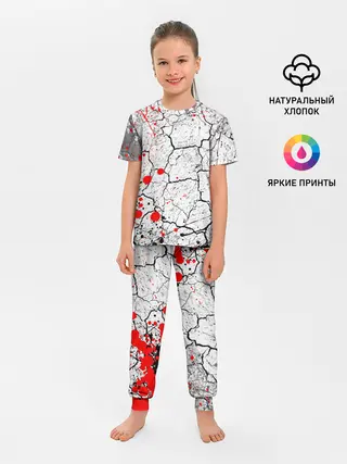 Детская пижама с брюками / КРОВАВЫЙ ГРАНЖ | BLOODY GRUNGE