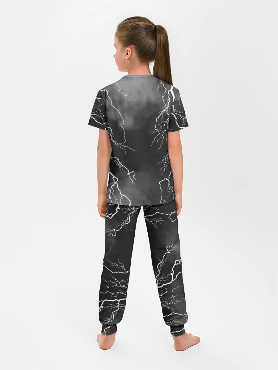 Детская пижама с брюками / METALLICA РАЗРЯД МОЛНИИ