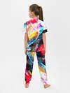 Детская пижама с брюками / Абстракция красок