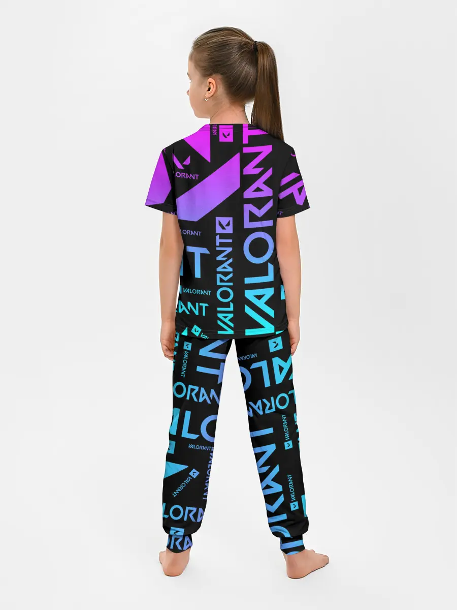 Детская пижама с брюками / Valorant