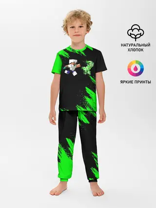 Детская пижама с брюками / MINECRAFT